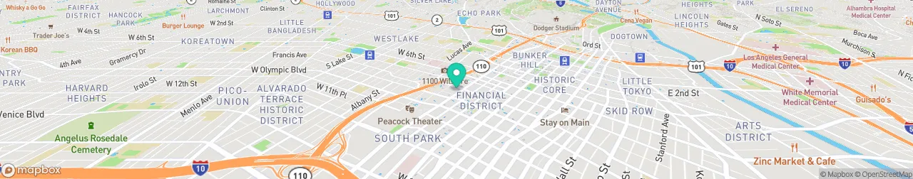 borne de recharge sur la carte