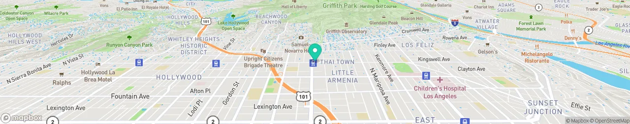 borne de recharge sur la carte