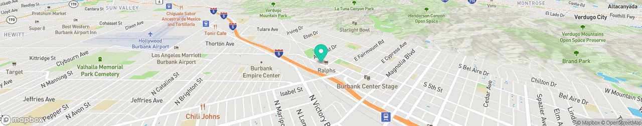 ev charging station on the map