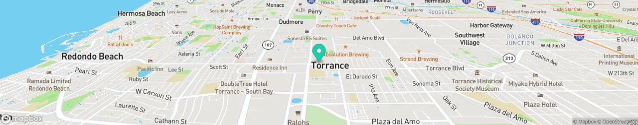 borne de recharge sur la carte