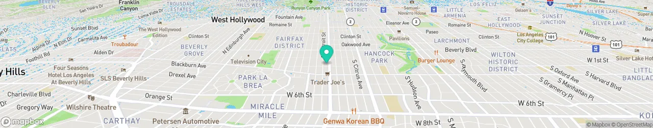 borne de recharge sur la carte