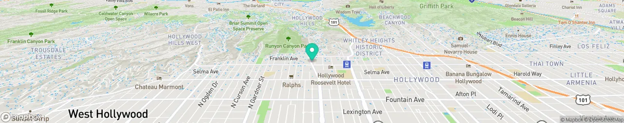 borne de recharge sur la carte