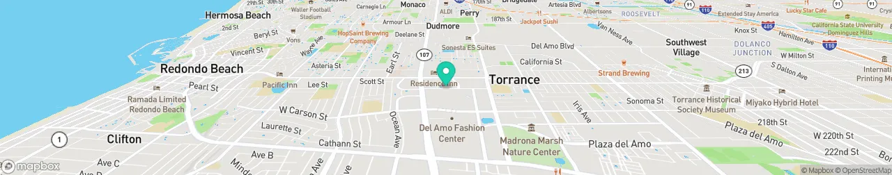 borne de recharge sur la carte