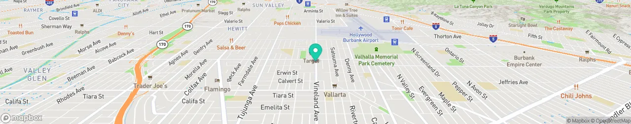 ev charging station on the map