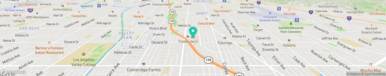 ev charging station on the map