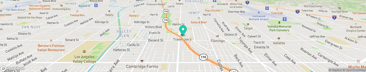 ev charging station on the map