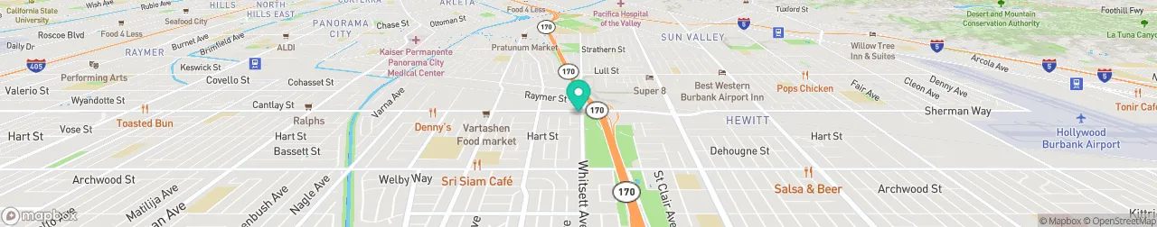 ev charging station on the map