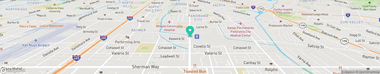 ev charging station on the map