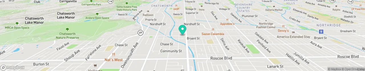 ev charging station on the map