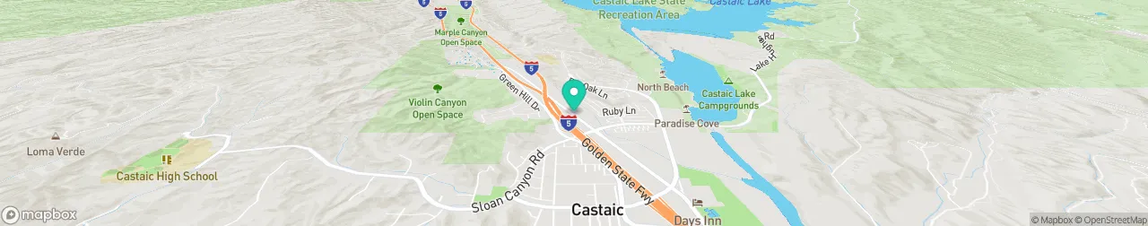 borne de recharge sur la carte