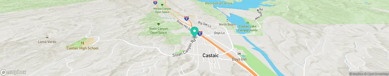 borne de recharge sur la carte