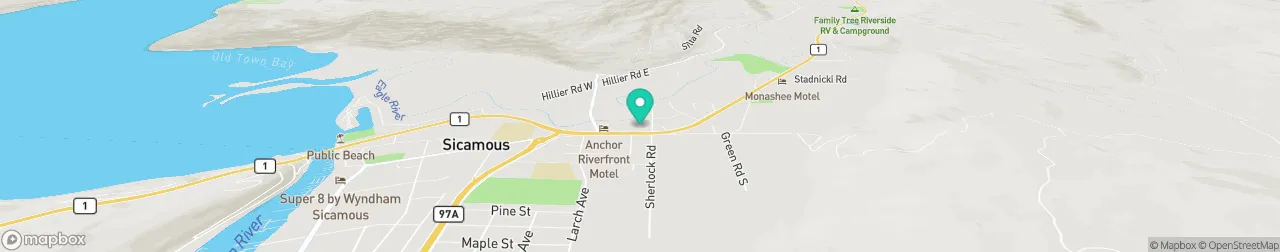 ev charging station on the map