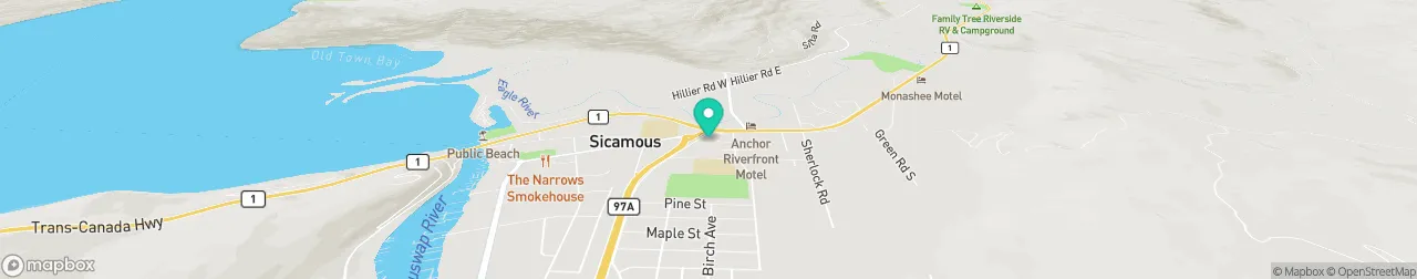 ev charging station on the map