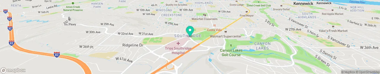 borne de recharge sur la carte