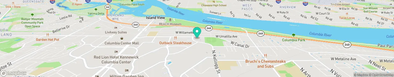 borne de recharge sur la carte