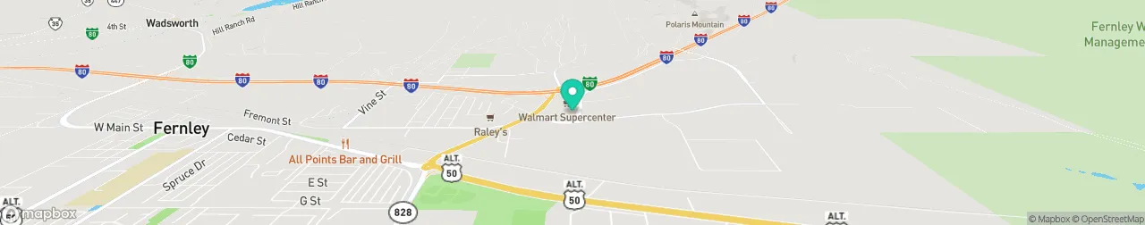 borne de recharge sur la carte