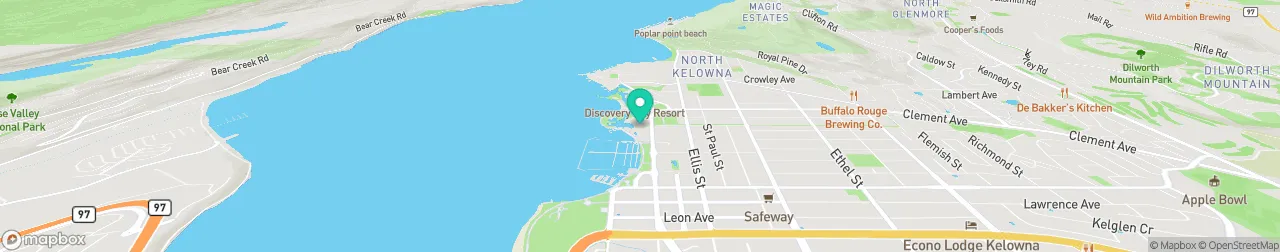 borne de recharge sur la carte