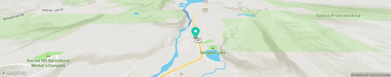 borne de recharge sur la carte