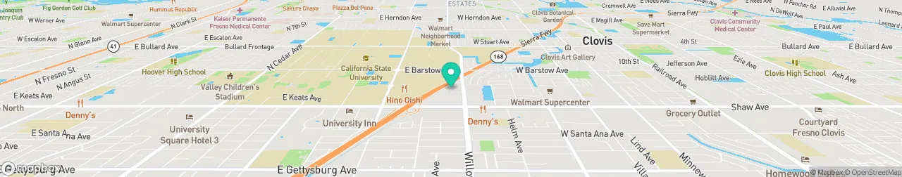 borne de recharge sur la carte