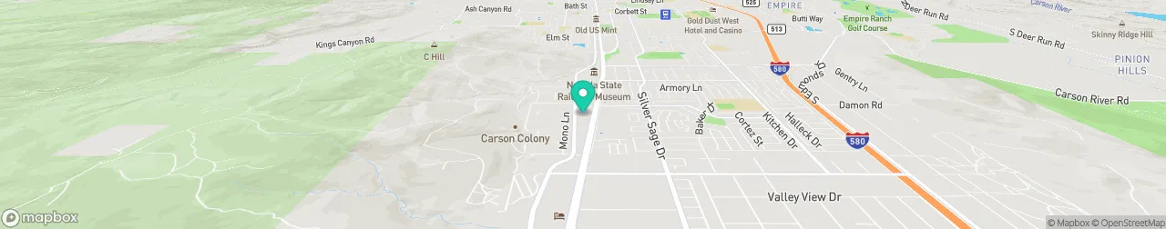 borne de recharge sur la carte