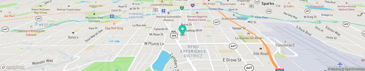 borne de recharge sur la carte