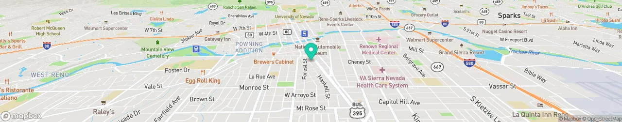 borne de recharge sur la carte