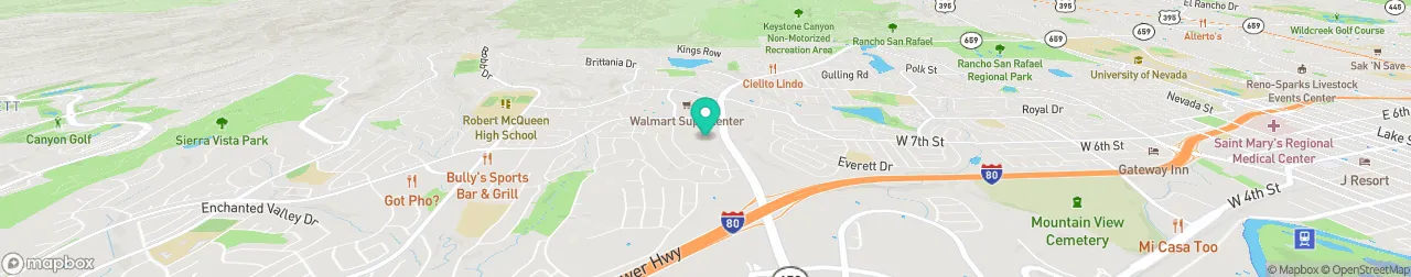 borne de recharge sur la carte