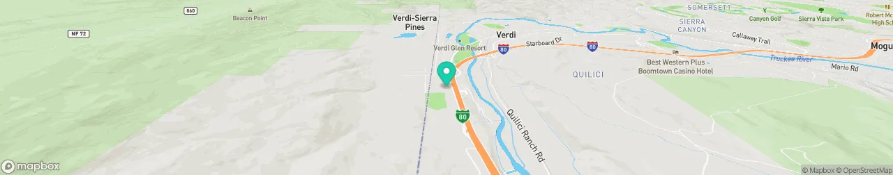 ev charging station on the map