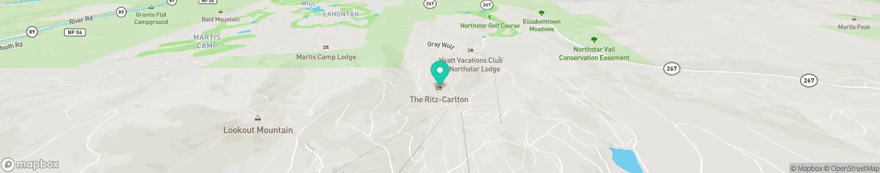 borne de recharge sur la carte