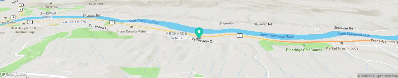 borne de recharge sur la carte