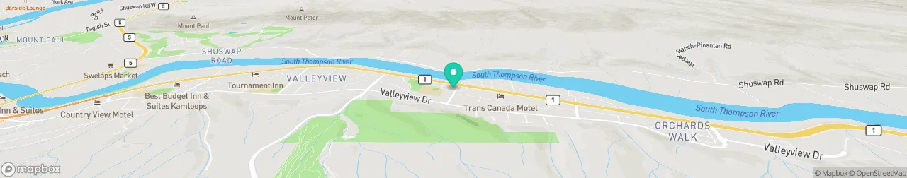 borne de recharge sur la carte