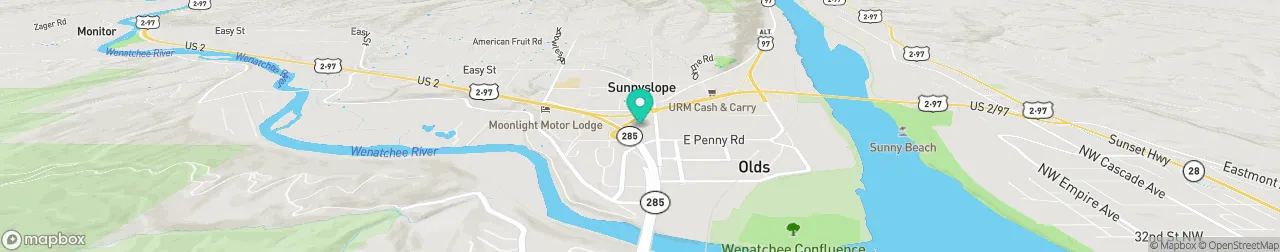 ev charging station on the map