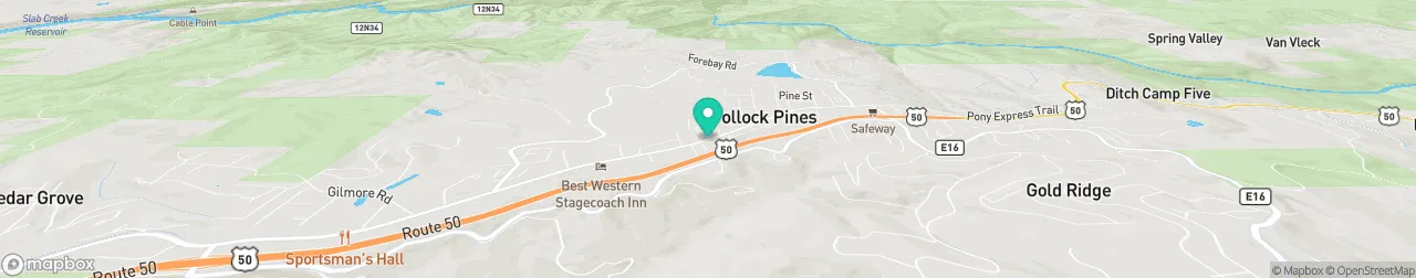 borne de recharge sur la carte