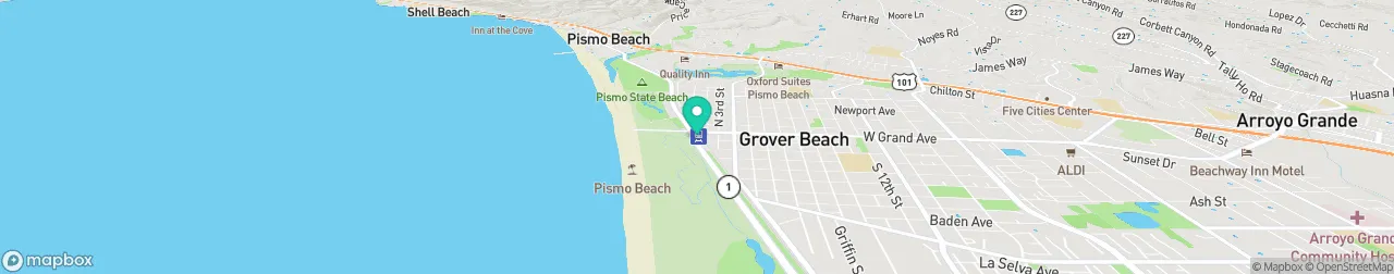 borne de recharge sur la carte