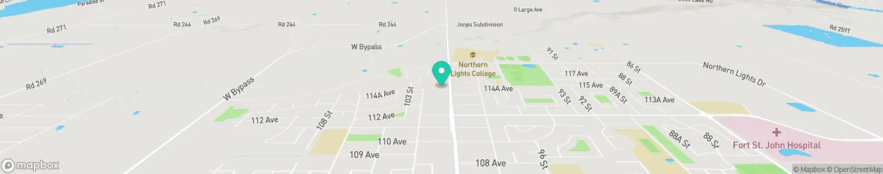 ev charging station on the map