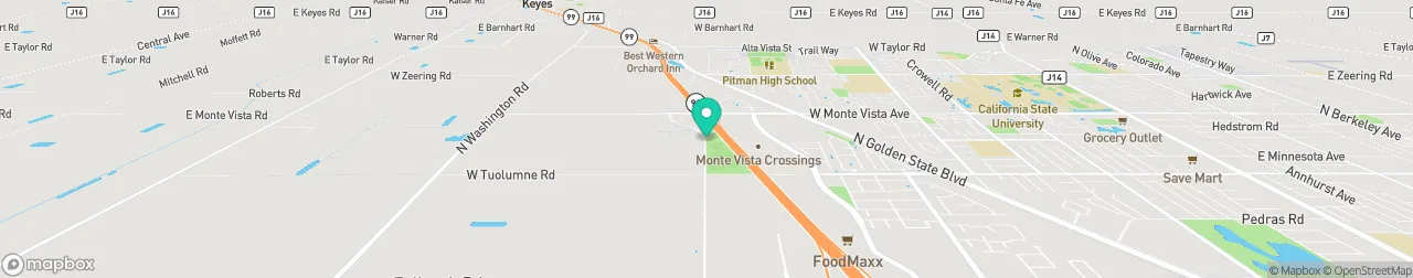 ev charging station on the map