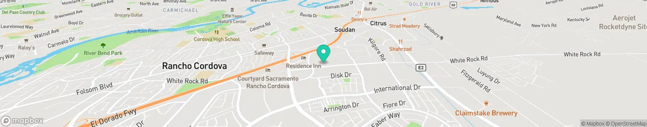 borne de recharge sur la carte