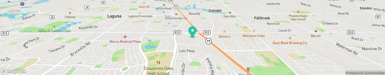 ev charging station on the map