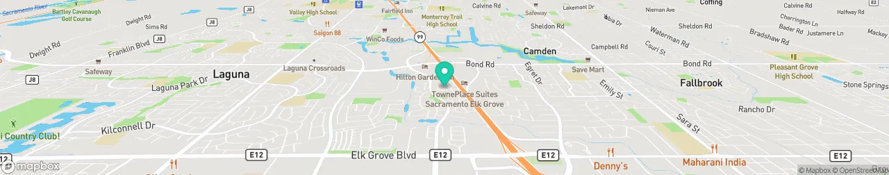 borne de recharge sur la carte