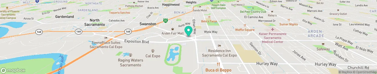 ev charging station on the map