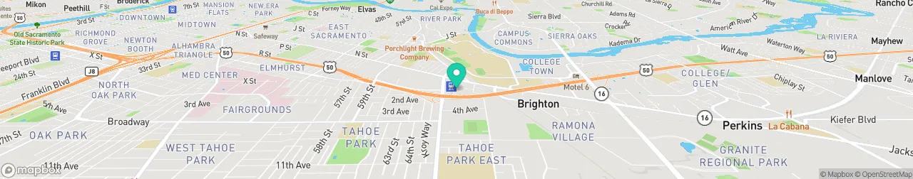 ev charging station on the map