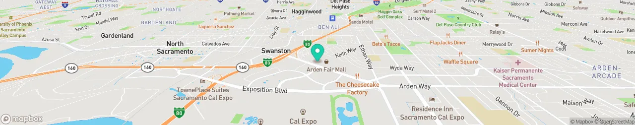 ev charging station on the map