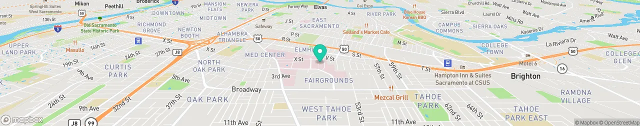 ev charging station on the map