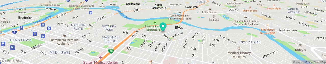 ev charging station on the map