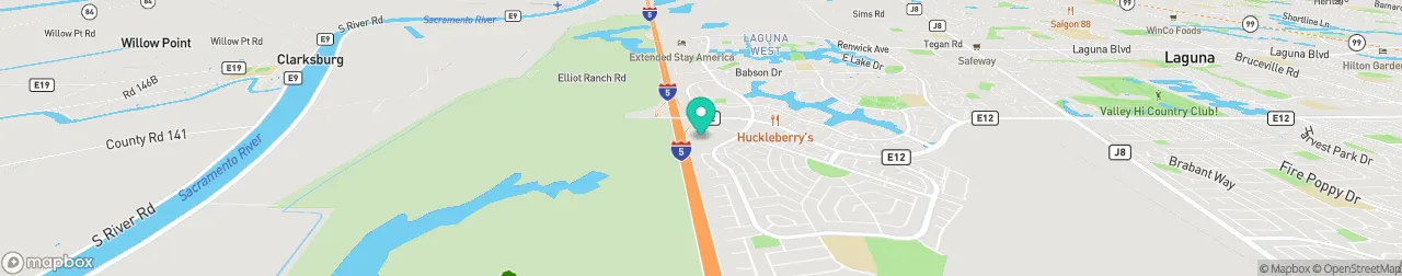 borne de recharge sur la carte