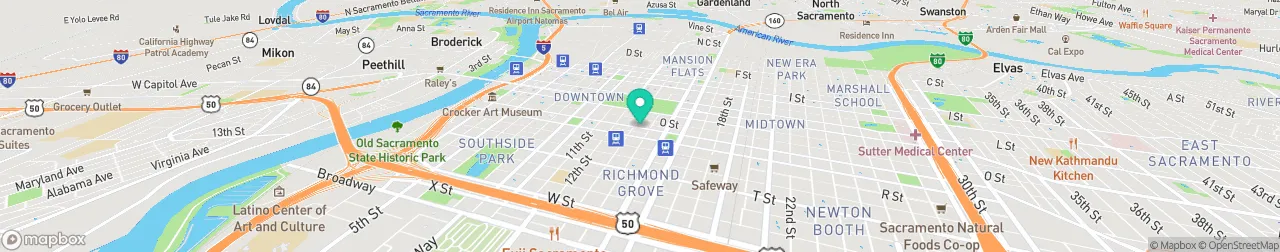 ev charging station on the map