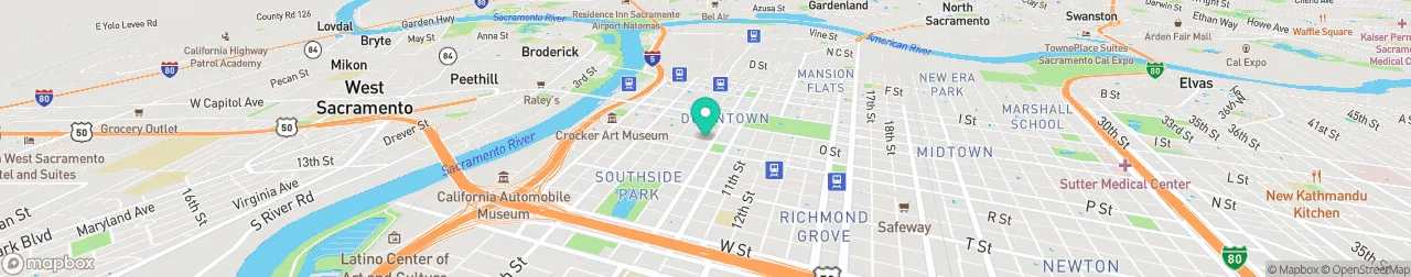 borne de recharge sur la carte