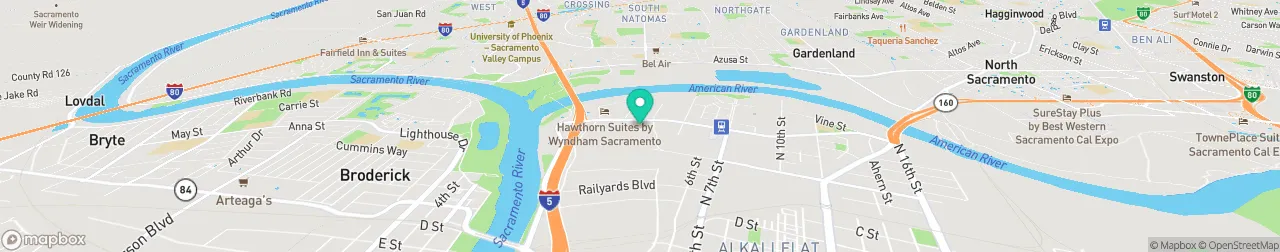 ev charging station on the map