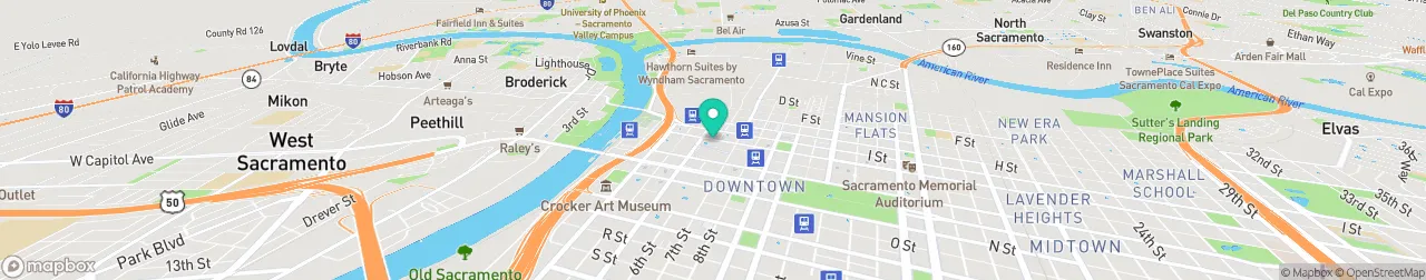 borne de recharge sur la carte