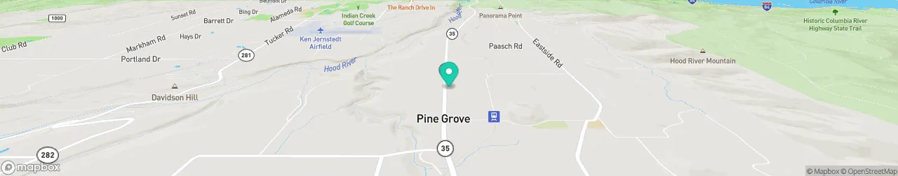 borne de recharge sur la carte